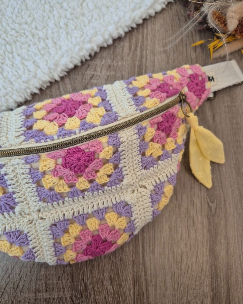 Sac banane adulte Granny squares – Image 3
