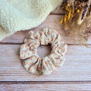 Chouchou Fleurs oranges