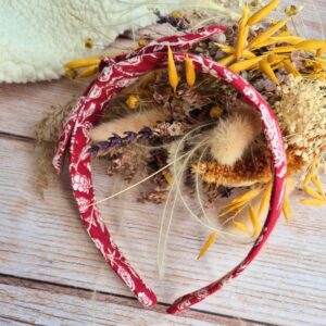 Serre-tête Indien rouge