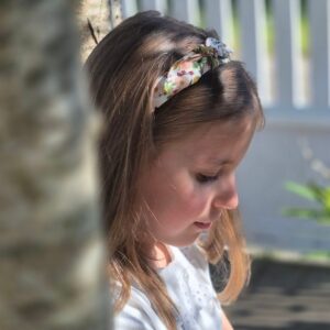 Serre-tête Jardin anglais rose