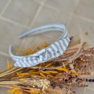 Serre-tête Rayure bleu Rebond