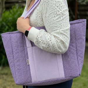 Cadeau de fin d&rsquo;année – Cabas matelassé personnalisé